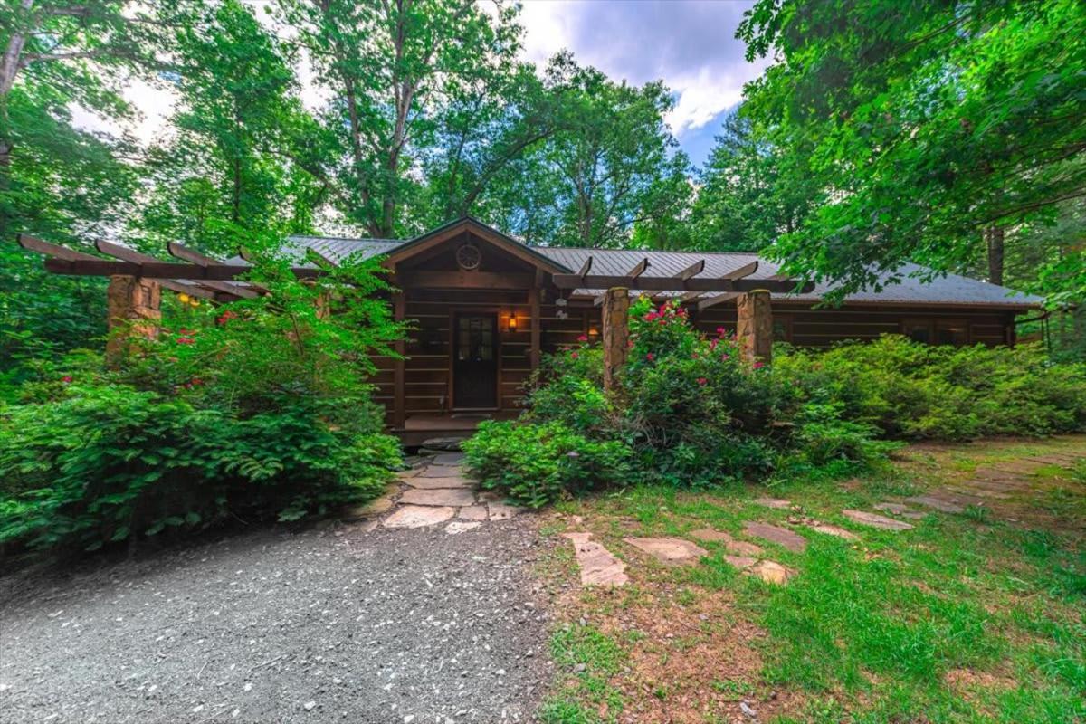 Villa Waterfront Mountain Cabin With Hot Tub Blue Ridge Exterior foto