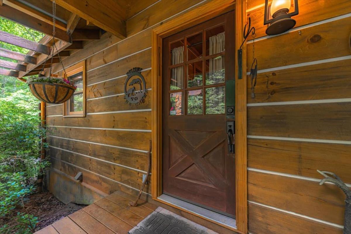 Villa Waterfront Mountain Cabin With Hot Tub Blue Ridge Exterior foto